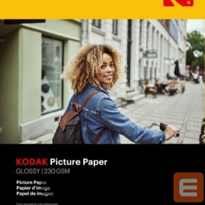 Фото и видео аксессуар KODAK  Picture Paper 230g 11.8 mil Glossy 4/6x100 (9891267) 