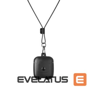 Bezvadu austiņas Woodcessories  AirCase AirPod Leather case black eco308 