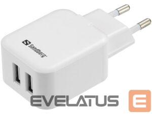 Lādēšanas ierīces un kabeļi Sandberg  440-57 AC Charger Dual USB 2.4+1A EU 