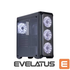 Datoru korpusi ZALMAN  I3 ATX, White LED fan x4 