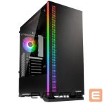 Arvuti komponendid ZALMAN  S5 Black ATX, RGB fan, T/G 