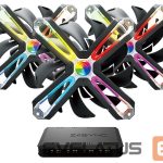 Sülearvutite jahutussüsteem ZALMAN  ZM-SF120A3 120mm ARGB 3-Packs 