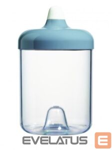 Virtuvei ViceVersa  round canister 1L  grey 11371 