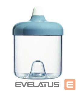 Virtuvei ViceVersa  round canister 0.75L grey 11271 