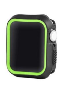 Viedpulksteni Devia  Dazzle Series protective case (40mm) for Apple Watch black yellow 