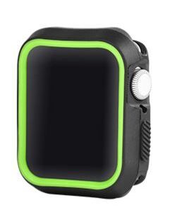 Viedpulksteni Devia  Dazzle Series protective case (40mm) for Apple Watch black yellow 