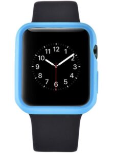 Viedpulksteni Devia  Colorful protector case for Apple watch (38mm) blue 