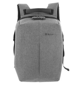 Backpacks Tellur  15.6 Notebook Backpack Antitheft V2, USB port, gray 