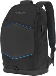 Backpacks Tellur  15.6 Notebook Backpack Illuminated Strip, USB port, black 