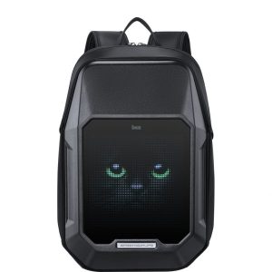  Seljakotid Divoom  Cyber bag Premium Weather proof with Led Pixel Art Display & App Control Black