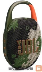 Juhtmevabad kõlarid JBL  CLIP 5 Camo Green