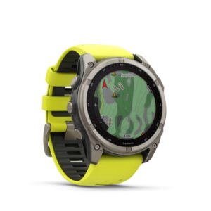 Viedpulksteni Garmin  SMARTWATCH FENIX 8 SAPP. SOLAR/YELLOW 51 mm 