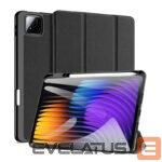 Book case Dux Ducis  Redmi Pad 7/7 Pro Domo Series Tri-fold Stand PU Leather Tablet Cover Black