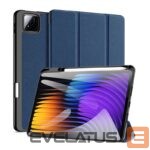 Book case Dux Ducis  Redmi Pad 7/7 Pro Domo Series Tri-fold Stand PU Leather Tablet Cover Blue