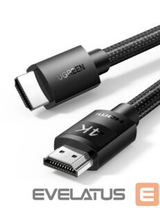 Kaabel Ugreen  4K HDMI Cable Male to Male Braided 5m Black