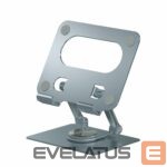 Laikikliai ir stovai Evelatus Universal D68 Holder 360 Tablet Stand D68HTS Aluminium Silver