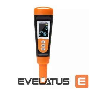 Aksesuāri un filtri IVY  Aqua Pro series 3in1 Water & Liquid tester TDS / EC Temperature Color LCD screen Black