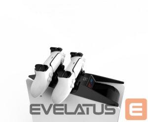 Controller iLike  P-5 Dual & Fast Controller Charging Station for Sony Play Sttaion 5 PS5 Black