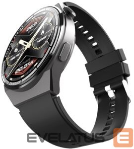 Viedpulksteni iWear  HW23 Max Aluminum Inteligent Sport BT Call Smart Watch 1.52'' IPS Heartrate / Oxygen Black