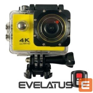 Digitālā fotokamera iWear  K1 Ultra HD 4K 16Mpix Wi-Fi Sport Camera with 2'' LCD Remote & 8x Fixation Set 