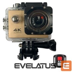 Digitālā fotokamera iWear  K1 Ultra HD 4K 16Mpix Wi-Fi Sport Camera with 2'' LCD Remote & 8x Fixation Set 