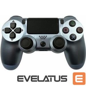 Kontrolieris GameBox  P4 Wireless Vibration Bluetooth Controller for Play Station 4 / PC / TV / TV Box Blue Pearl 