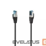 Cable Hama  Cat6a S/FTP - network cable, 5 m Black