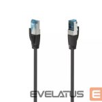 Kaabel Hama  Cat6a S/FTP - network cable, 10 m Black