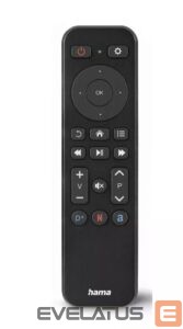 Cita datorprece Hama  emote control IR Wireless TV Press buttons Black