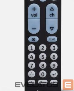 Other Computer Accessory Hama  Remote Control Univ. For TV, Infrar For 2 App Gdes Tches Black