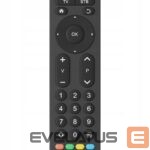 Other Computer Accessory Hama  UNIVERSAL TV REMOTE CONTROL 2in1 LARGE BUTTONS Black