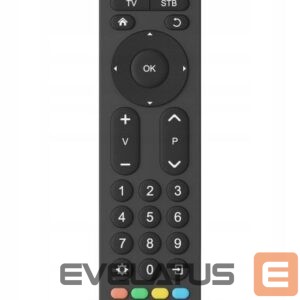 Cita datorprece Hama  UNIVERSAL TV REMOTE CONTROL 2in1 LARGE BUTTONS Black