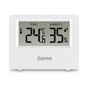Seina- ja sisekellad Hama  Electronic thermometer Indoor White