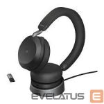 Juhtmevabad kõrvaklapid Jabra  JABRA Evolve2 75 - Headset - mit Ladestation 