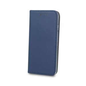 Knygos tipo dėklas dėklai iLike Xiaomi Redmi 14C 4G/ 14C 5G / Redmi A4 / POCO C75 Smart Magnet case Navy Blue