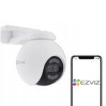 Video kamera EZVIZ  Ezviz H80x Outdoor IP65 Dual lens 8MP+2MP 4K Camera Pan & Tilt 360 MicroSD / Night vision White 