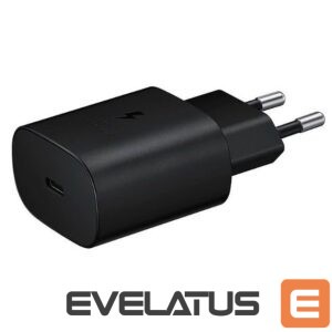 Adapteris Samsung  EP-TA800EBE Samsung USB-C 25W Travel Charger Black (OOB Bulk) Black