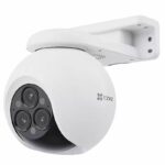 Veebikaamera EZVIZ  | Smart Home Wi-Fi Camera | CS-H80f | 4 MP+4 MP+4 MP | 2.8-12mm/F1.6 | IP67 | H.265/H.264 | Micro SD, Max. 512 GB 