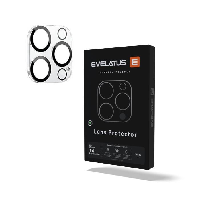 Apsauginiai stiklai Evelatus Apple iPhone 17 Pro / 17 Pro Max Camera Lens Protector Armor Gray