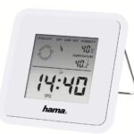 Другая малая бытовая техника Hama  Borneo Thermometer and Hygrometer, Digital, For Indoors White