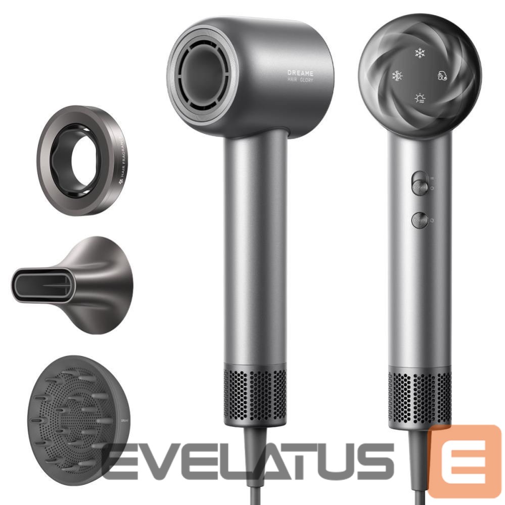 Juukseföön DREAME Hair Glory Mix Black