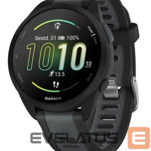Умные часы Garmin  Forerunner 165 Music smartwatches, Black/Slate grey 010-02863-30 