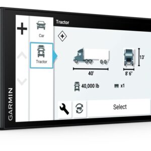  Auto navigācija Garmin  Dezl LGV 610 GPS Navigation 