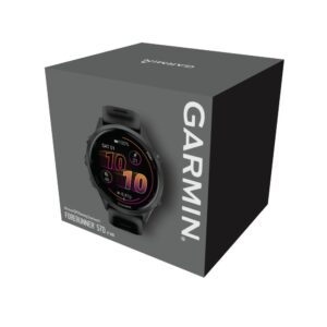 Viedpulksteni Garmin  Forerunner 570 - 47mm, Slate Grey Aluminium with Translucent Black/Black Band 