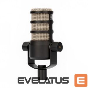 Mikrofons Rode  PodMic Melns Skatuves/uzstāšanās mikrofons 