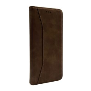 Knygos tipo dėklas dėklai Evelatus Xiaomi Redmi 15C 4G/5G Book Case Folio Brown