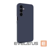 Back panel cover Evelatus Samsung Galaxy A16 Premium Magnetic Soft Touch Silicone Case Dark Blue