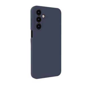 Back panel cover Evelatus Samsung Galaxy A16 Premium Magnetic Soft Touch Silicone Case Dark Blue