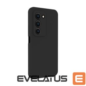 Nugarėlės dėklai Evelatus Xiaomi Redmi 15 4G Premium Magnetic Soft Touch Silicone Case Black
