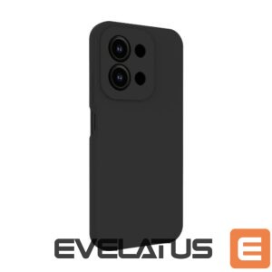 Aizmugurējais vāciņš Evelatus Xiaomi Redmi 15C 4G/5G Premium Magnetic Soft Touch Silicone Case Black
